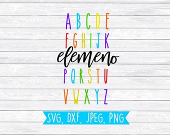 Download Alphabet clipart | Etsy