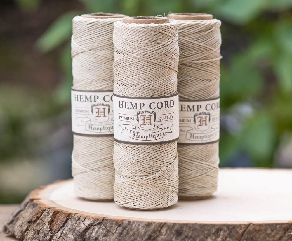Natural Hemp Cord .5mm Natural Bead Twine Hemp Thread
