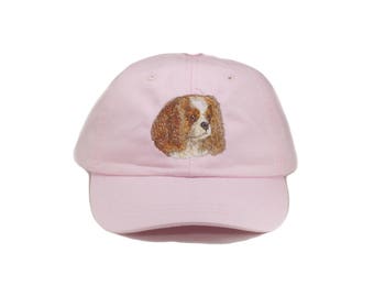 Cavalier King Charles Spaniel embroidered hat, baseball cap, pet mom cap, dad hat, mom, dog agility, dog lover hat, dog lover gift