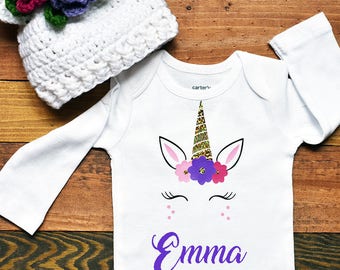 Unicorn Baby Clothes | Etsy