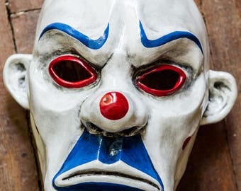 inspired of Clown Bozo Dark Knight Batman Joker Bane Mask cosplay Henchmen