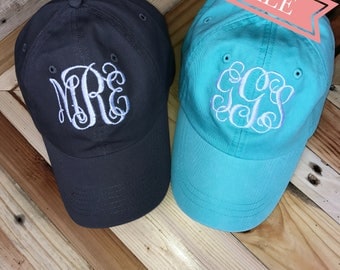 Monogrammed Baseball Cap // FLASH SALE Today ONLY // Personalized Baseball Cap // Monogrammed Hat // Baseball Hat // Bridesmaid Gift //
