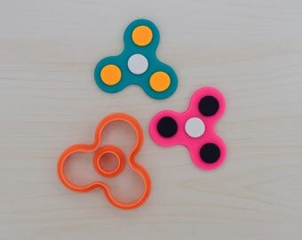 Fidget Spinner Fondant Cutter