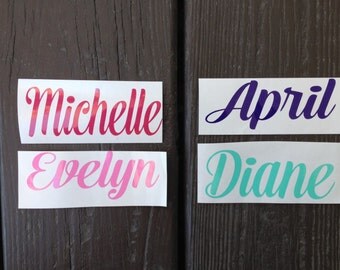 Custom Decal, Name Decal, Name Sticker, Custom Name Decal, Yeti Decal, Laptop Decal, Car Decal, Custom Sticker, Decal Custom, Custom Decals