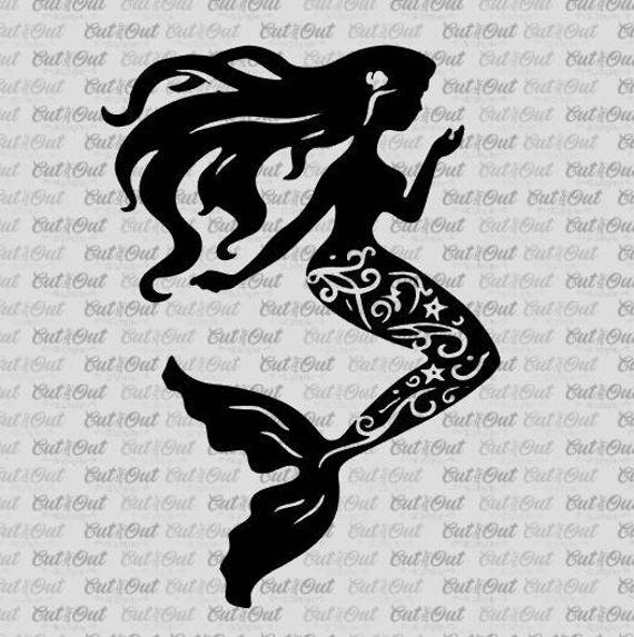 Free Free 266 Mermaid Print Svg SVG PNG EPS DXF File