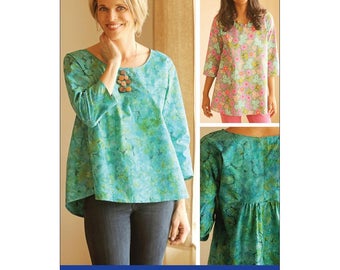 Indygo Junction Gathered Back Top and Tunic