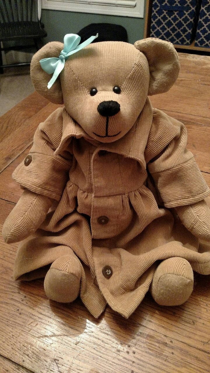 teddy bears made from deceased clothing near me