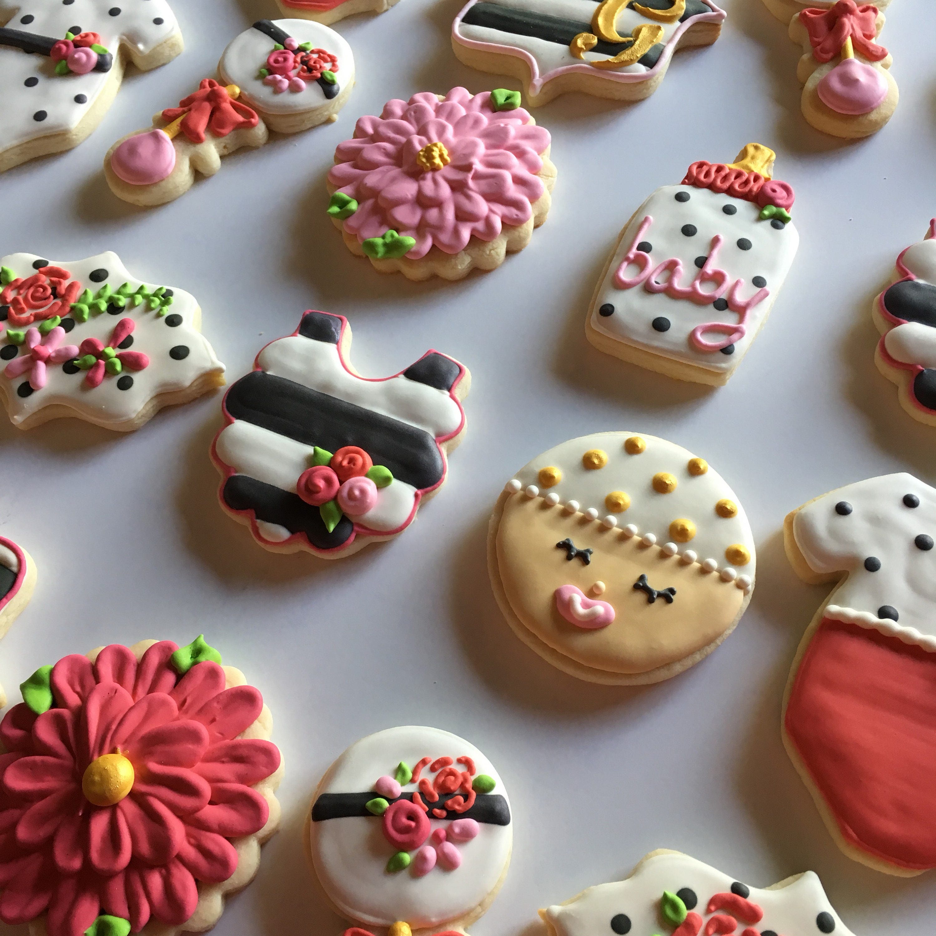 Custom Baby Shower Cookies