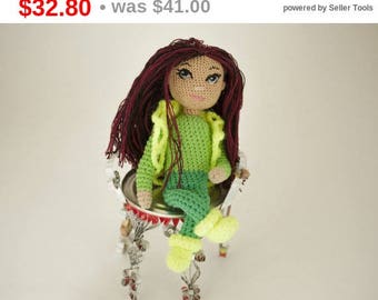 Art and collectibles Gift for daughter Amigurumi dolls Art dolls Girl doll Baby girl Gift Kids gift Girl gifts OOAK doll Gift for kids