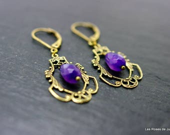 Bronze art deco earrings art deco earrings