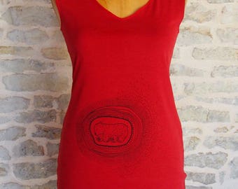 Polaris in organic cotton chemise/dress