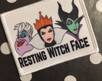 Resting Witch Face Patch