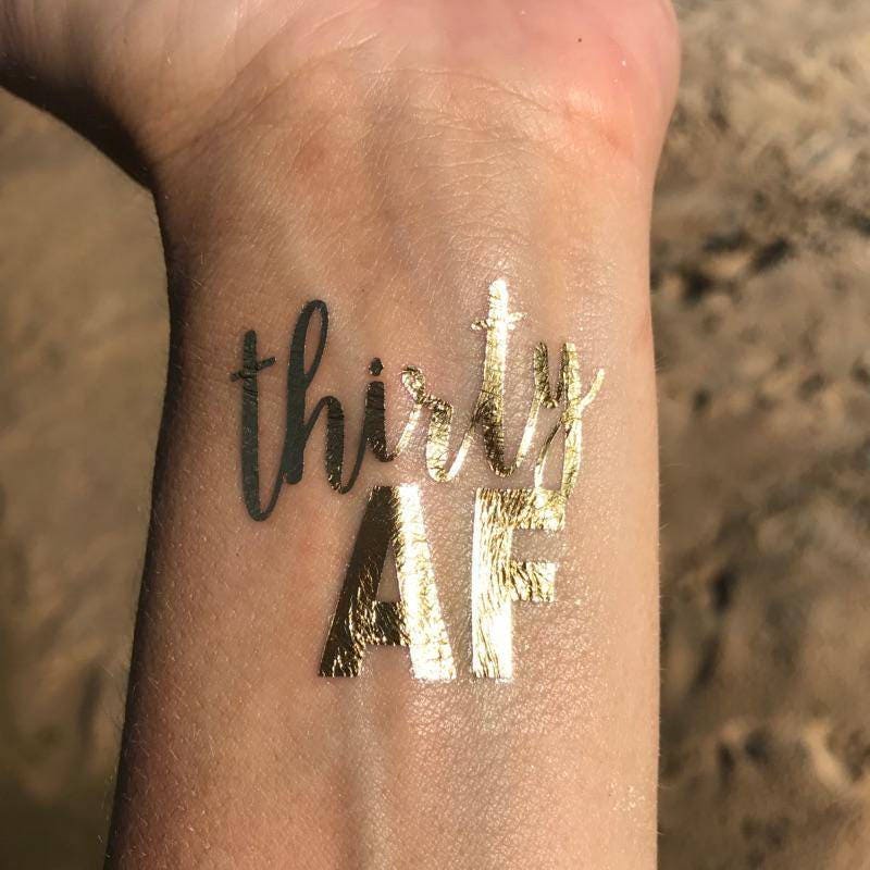 thirty af tattoo dirty 30 tattoo dirty thirty gold tattoos thirty af tattoo dirty 30 tattoo dirty thirty gold tattoos