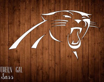 Carolina Panthers Decal / Panthers Sticker / Panthers Decal