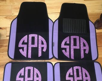Monogrammed Floor Mats