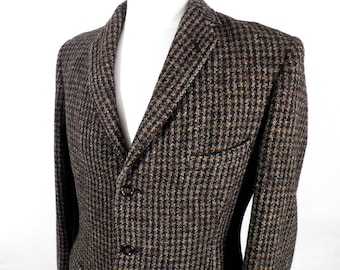 Vintage Harris Tweed Jacket Size M Interesting History Collectable