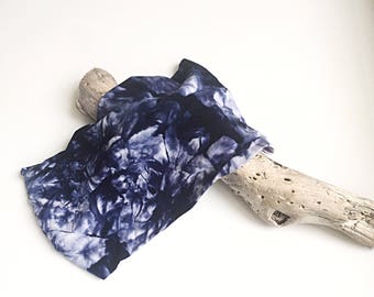 Tie Dye Wide Headband - jersey headband, scrunch headband, wide headband, bandana, yoga headband, fitness headband,