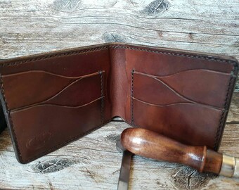 Men's leather wallet/leather wallet/free shipping/portafoglio in cuoio/кожанный кошелек/кожанный бумажник.