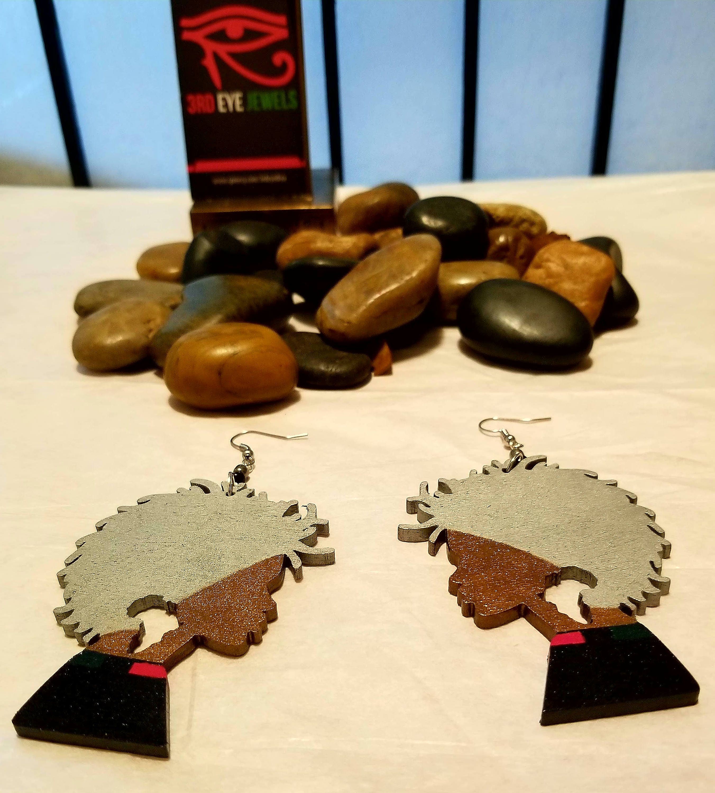 Afro Chic Dangle Earrings