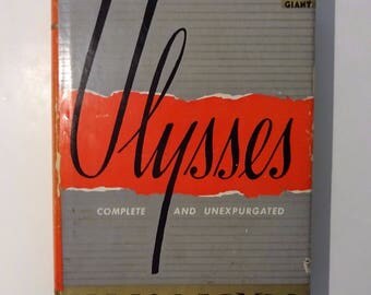 ULYSSES by James Joyce, Modern Library Giant Edition, Complete and Unexpurgated, Very Good