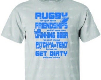 Pitch A Tent Sample Shirt - Rugby wall decal : svg dfx png pdf. Scalable vector. Screen printing. Direct to garment. Decals