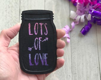 Wood Mason Jar Magnet, Rainbow Party Favors, Kids Party Favors, Custom Wood Magnets, Custom Favors, Party Favors, Lularoe Gifts, Cute Magnet