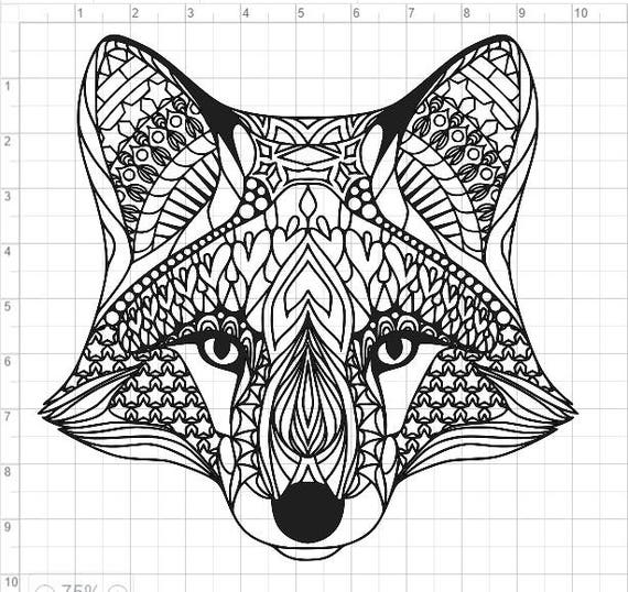 Free Free Layered Fox Mandala Svg 742 SVG PNG EPS DXF File