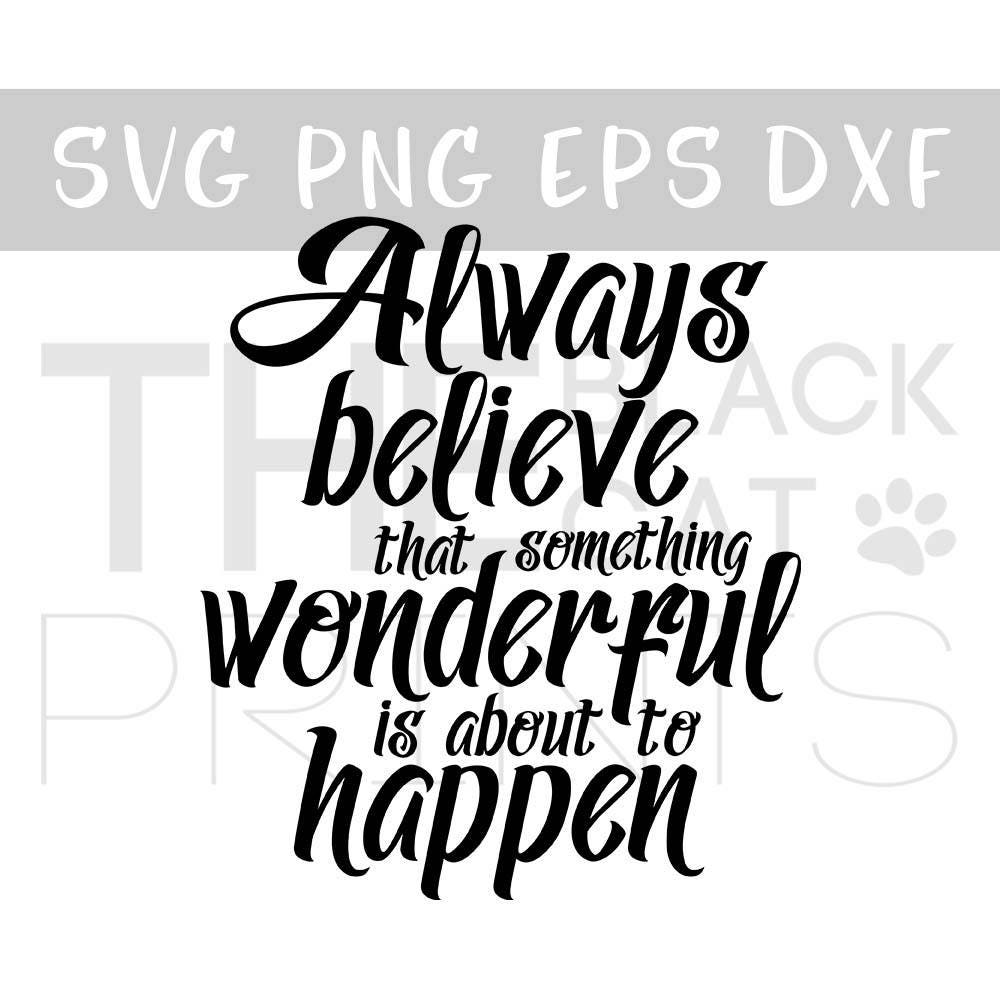 Download Inspirational svg cutting file Cricut svg quotes Positive ...