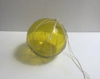Japanese Vintage Blown Glass Fishing Buoy