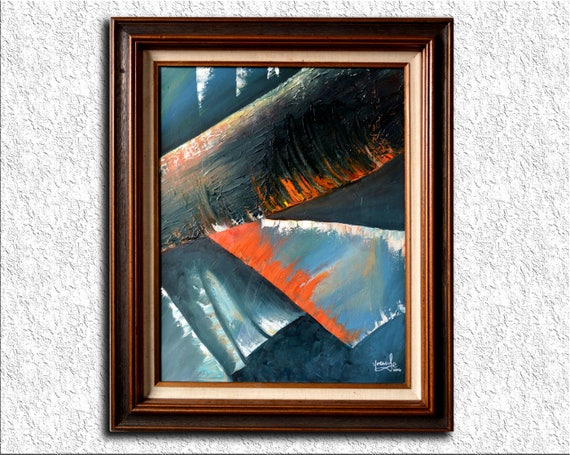 Abstract Oil Painting Canvas Original Art Wall Decor   Il 570xN.1366181222 Na7j 