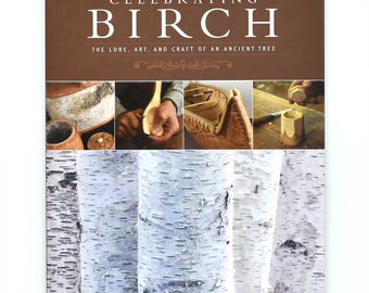 Wood Carving Book - Spoon Carving - Basket Weaving - Wood Turning - Wood Craft - Whittling - Craft Book - How To Wood Carve - Birch Bark