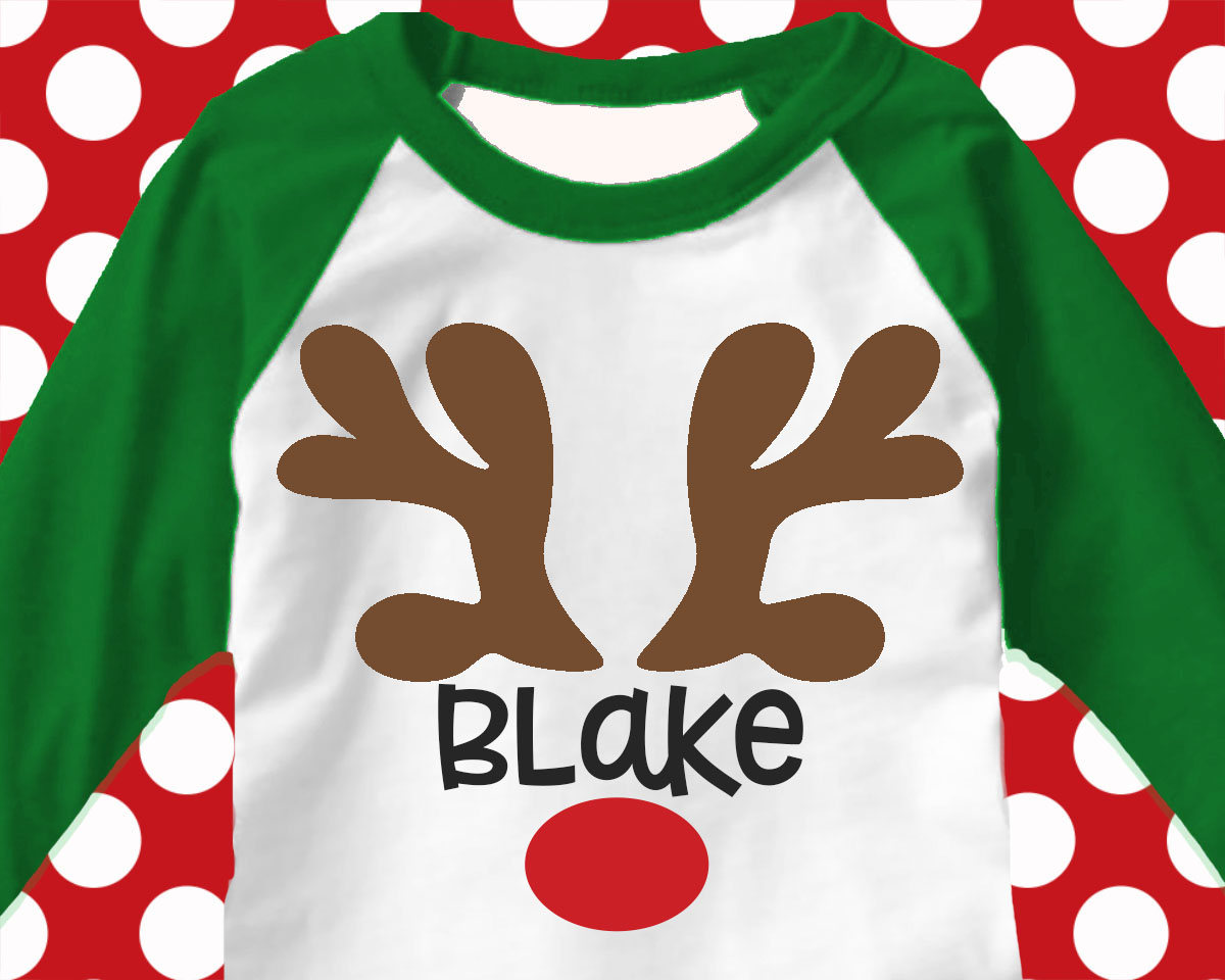 Reindeer svg reindeer svg Kids Christmas shirt Christmas