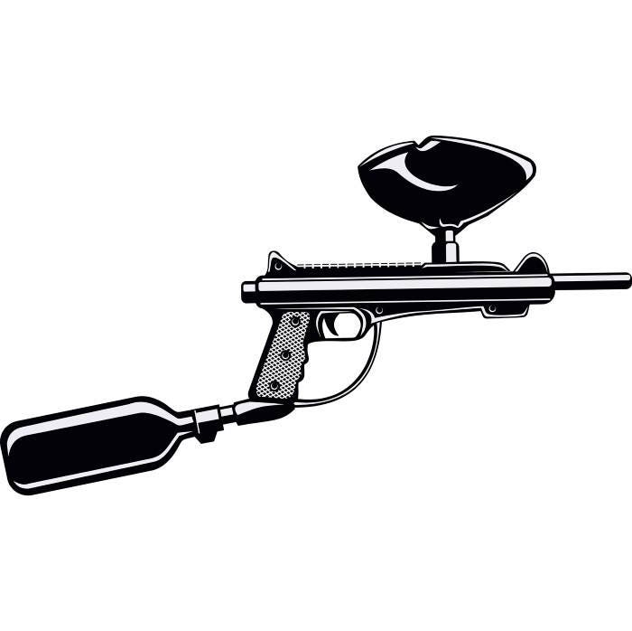 Paintball Gun 1 War Battle Paint Ball Gun Sports Game Equipment Gear