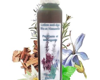 Organic lotion, purifying, astringent and anti-ageing 100 ml