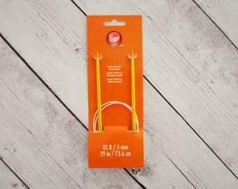 Boye 29" Circular Aluminum Knitting Needles-Size 8