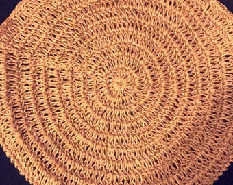 Boho Round Straw Bag Turkish Straw Bag