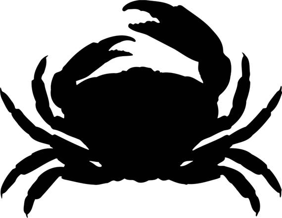 Crab Vinyl Decal