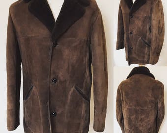 Sheepskin coat | Etsy