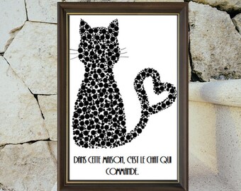 Calligraphy quote poster/print