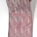New SETA ZONE 100% Silk Shades of Pinks and Touches of Red and White Woven Geometric Pattern Classic Vintage Necktie Orig Price 195