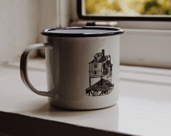 The Burrow - Harry Potter - Enamel Mug
