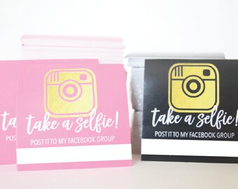 Take A Selfie Stickers, Lipsense, Senegence, Maskara
