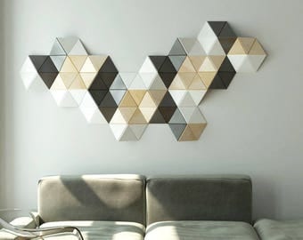 White wall  sculpture  Etsy