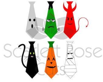 Halloween Tie shirts, Devil, Frankenstein, Ghost, Pumpkin Hocus Pocus fall boy SVG cut file for silhouette cameo and cricut