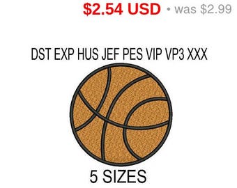 TODAY SALE 15% Basketball Embroidery Design / embroidery designs / INSTANT download machine embroidery pattern