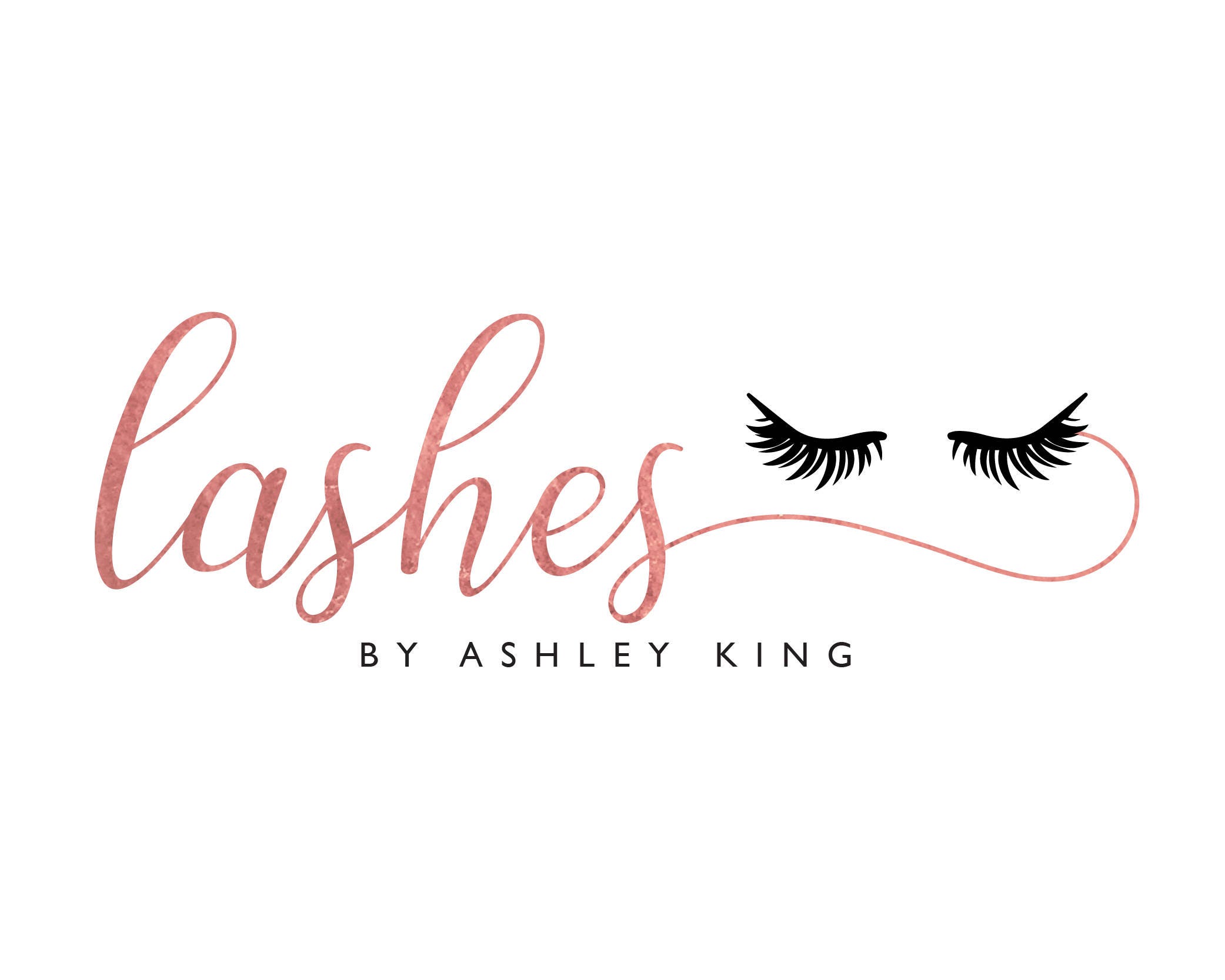 Premade Logo Logo Design Lash Artist Logo Eyelash Logo