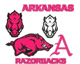 Razorbacks embroidery design - Machine embroidery design