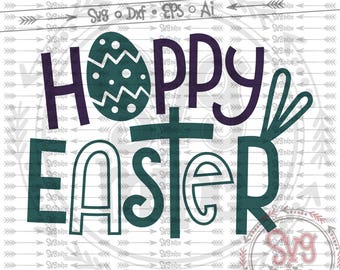 Download Hoppy easter svg | Etsy