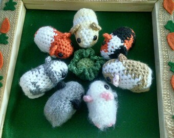 Crochet Baby Guinea Pig Plush