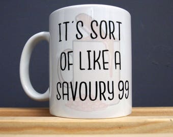 Alan Partridge 'Savoury 99' Mug Funny Tv Show Merchandise I'm Alan Partridge Knowing me Knowing You Jiggle Apparel Fan Gift